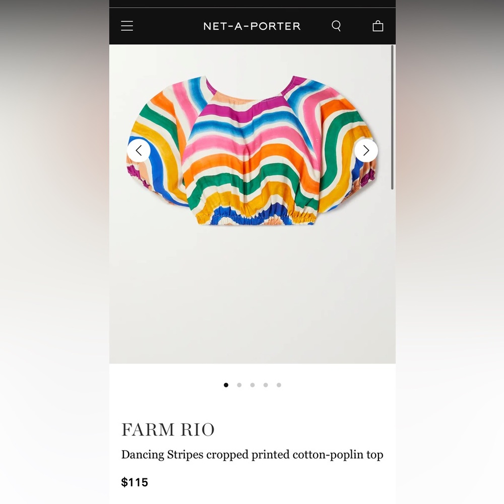 Brand new farm rio top